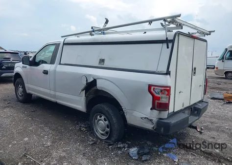 2018 Ford F-150 Xl из США, поврежденный, VIN 1FTMF1CB9JKC79067